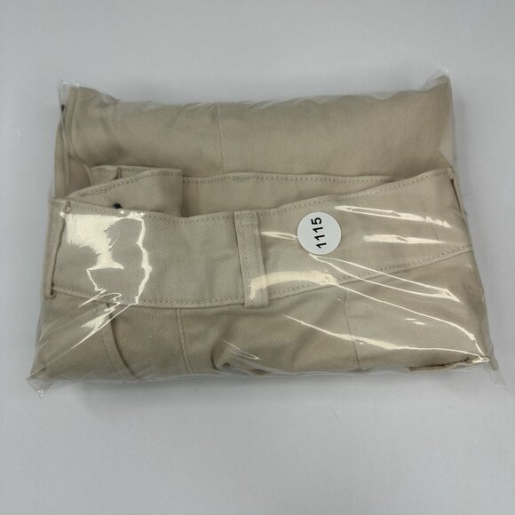 Everlane‎ Women Cream The Organic Cotton Straight Leg 2 Luxury Pant 4/W27/L25.75 - Picture 12 of 12